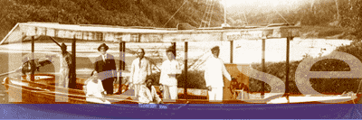 Barco de atendimento aos doentes de hansenase na regio amaznica na dcada de 1930